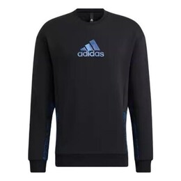 Adidas: Чёрная толстовка 