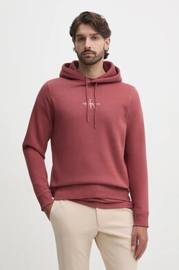 Calvin Klein Jeans: Бордовая толстовка 