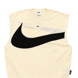 Nike: Белый жилет 