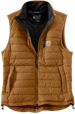 Carhartt: Коричневый жилет 