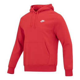 Nike: Красная толстовка  Sportswear