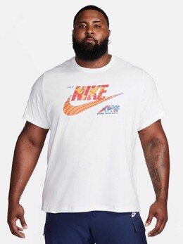 Nike: Белая футболка  NSW