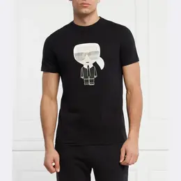 Karl Lagerfeld: Синяя футболка 