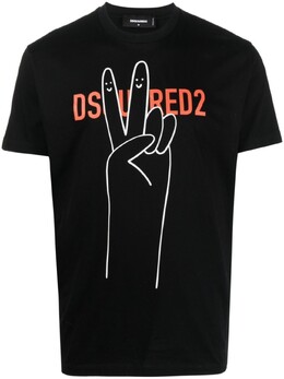 Dsquared2: Футболка с принтом 