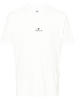 C.P. Company: Белая футболка 