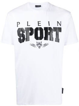 Plein Sport: Белая футболка 