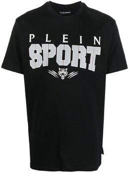 Plein Sport: Чёрная футболка 