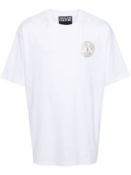 Versace Jeans Couture: Белая футболка 