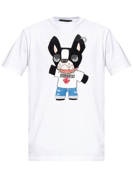 Dsquared2: Хлопковая футболка 