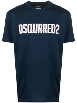 Dsquared2: Синяя футболка 