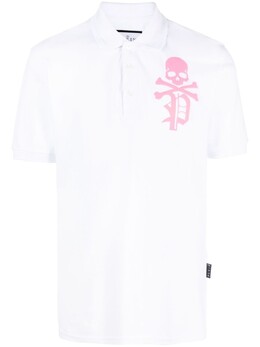 Philipp Plein: Белая рубашка  Skull