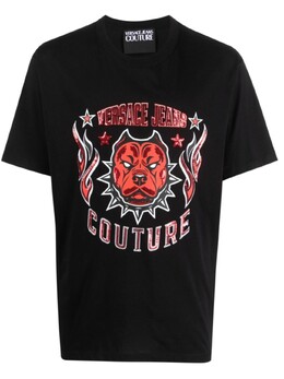 Versace Jeans Couture: Футболка с пайетками 