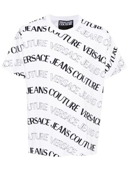 Versace Jeans Couture: Белая футболка 
