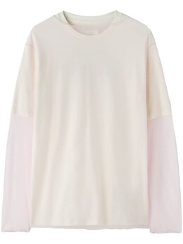 Jil Sander: Футболка с длинным рукавом 