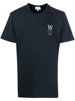 Woolrich: Синяя футболка 