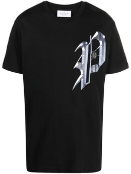 Philipp Plein: Футболка с принтом 