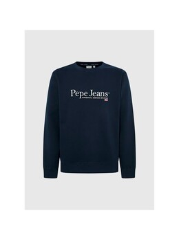 Pepe Jeans: Синяя толстовка 