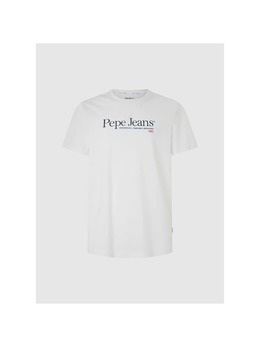 Pepe Jeans: Белая футболка 