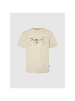 Pepe Jeans: Белая футболка 