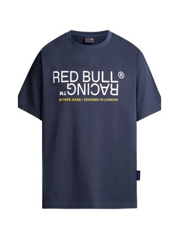 Pepe Jeans: Синяя футболка 