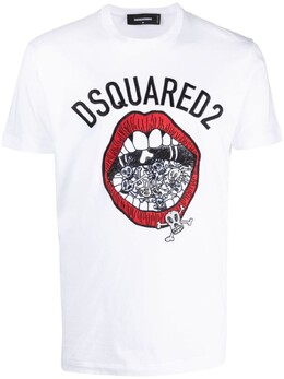 Dsquared2: Футболка с принтом 