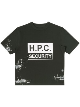 Heron Preston: Чёрная футболка  Security