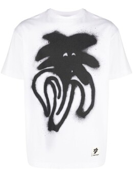 Palm Angels: Белая футболка 
