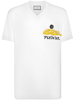 Philipp Plein: Белая футболка 