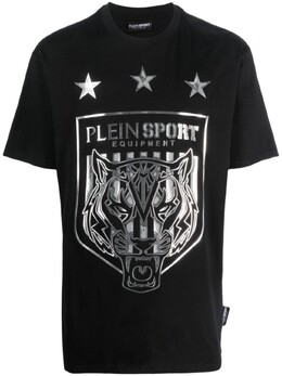 Plein Sport: Чёрная футболка 