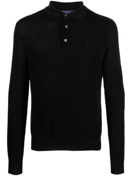 Ralph Lauren: Фиолетовое поло 