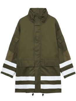 Comme des Garçons: Зелёный пуховик 
