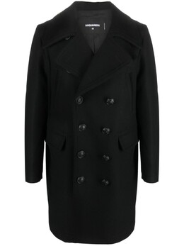 Dsquared2: Двубортное пальто 