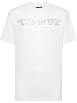 Plein Sport: Белая футболка 