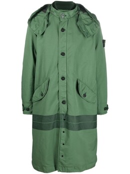 Stone Island: Зелёный плащ 
