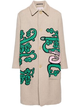 Walter Van Beirendonck: Жаккардовое пальто 