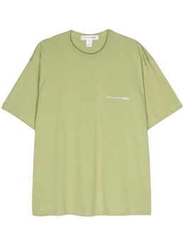 Comme des Garçons: Зелёная футболка 