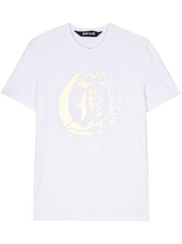 Just Cavalli: Белая футболка 