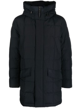 Woolrich: Пуховик с воротником 