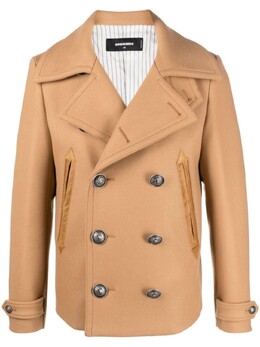 Dsquared2: Двубортное пальто 