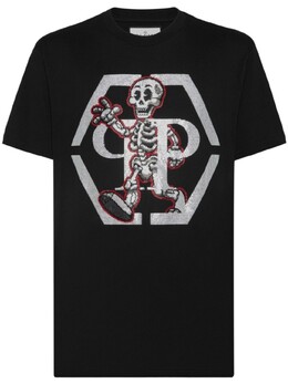 Philipp Plein: Футболка со стразами 