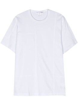 Comme Des Garcons Shirt: Белая футболка 