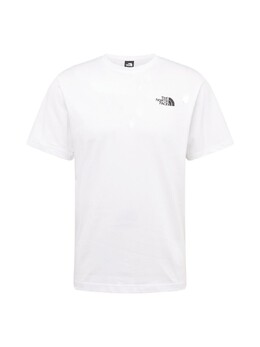 The North Face: Белая футболка  Red Box