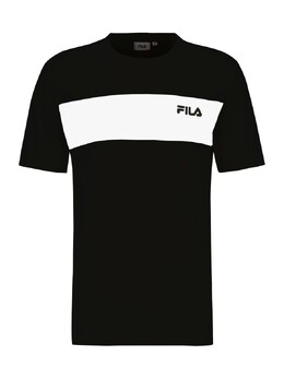Fila: Чёрная футболка 