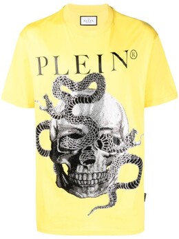 Philipp Plein: Футболка  Snake с принтом