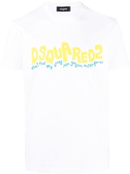 Dsquared2: Футболка с принтом 