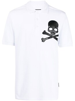 Philipp Plein: Белая рубашка  Skull