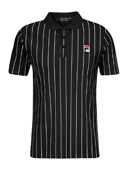 Fila: Чёрная футболка 