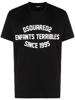 Dsquared2: Чёрная футболка  Cool