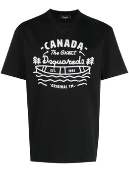 Dsquared2: Чёрная футболка 