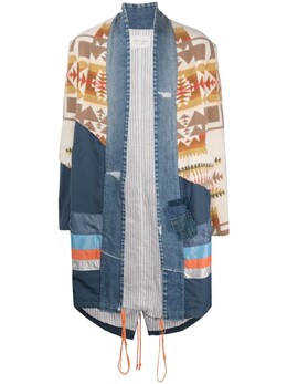 Greg Lauren: Пальто оверсайз 